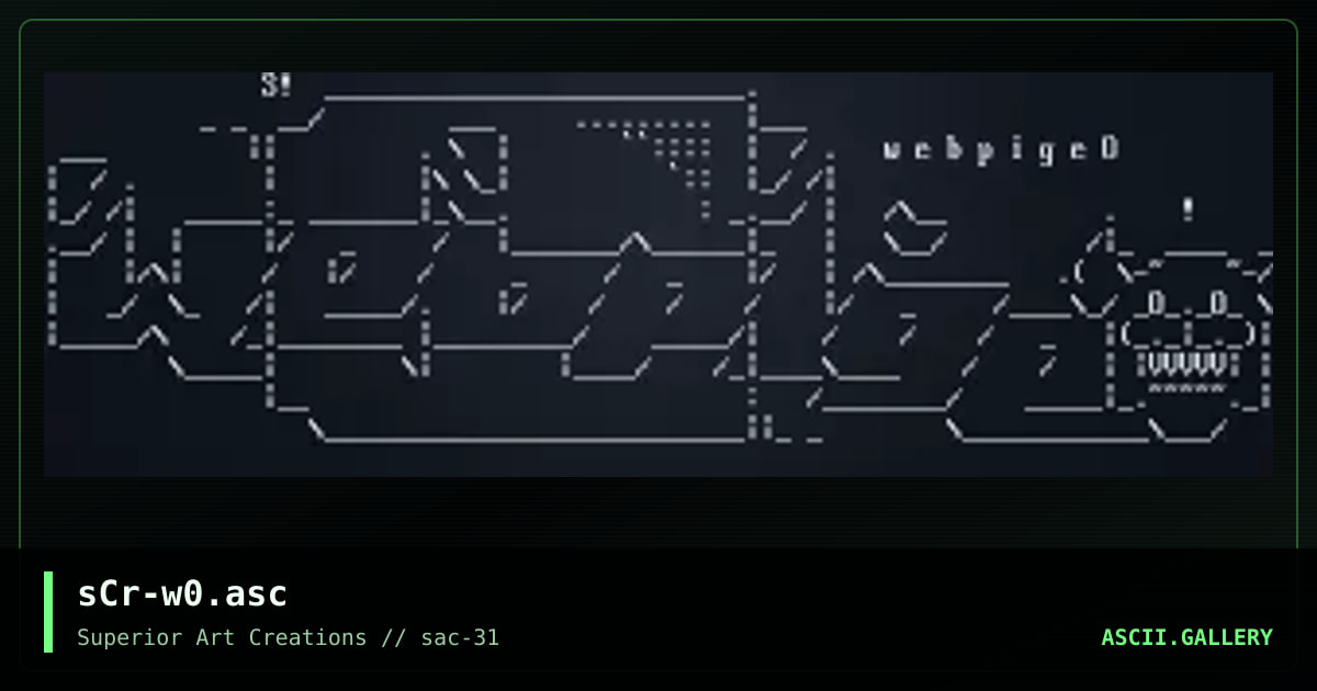 sCr-w0.asc, by scour, 2004