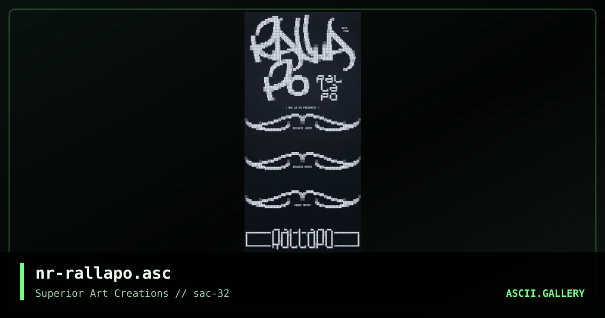 nr-rallapo.asc, by nerv, 2005