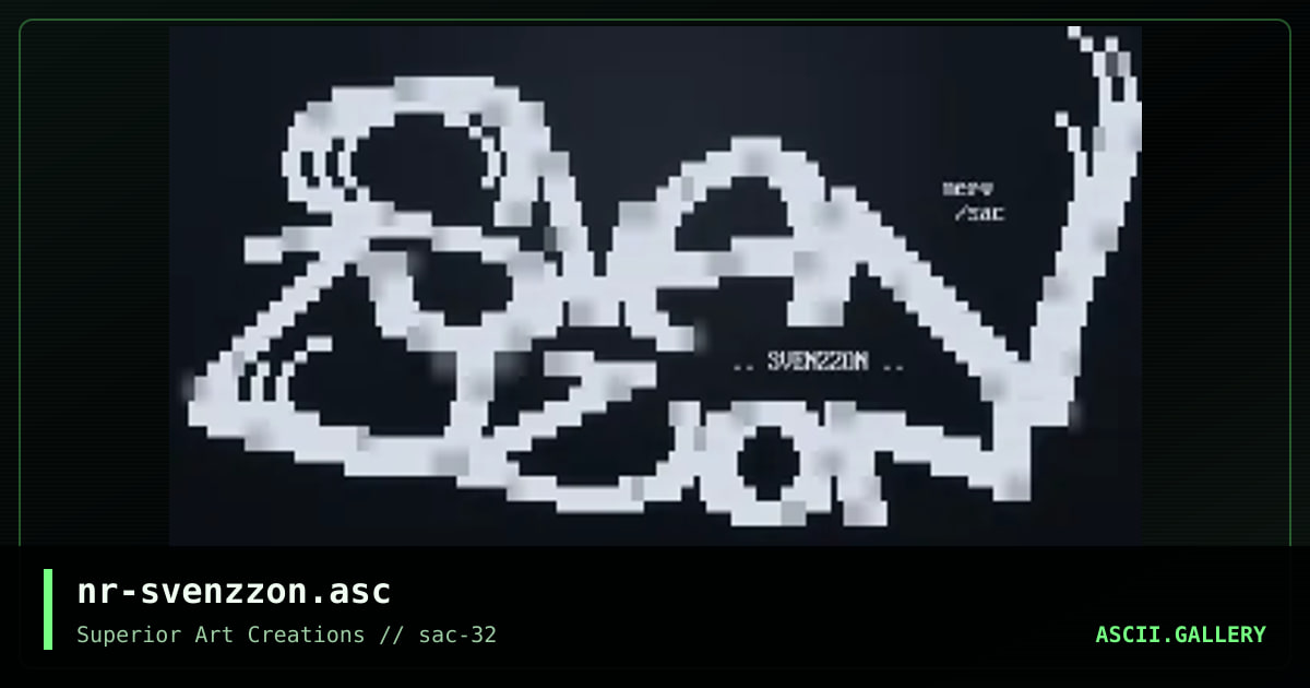 nr-svenzzon.asc, by nerv, 2005