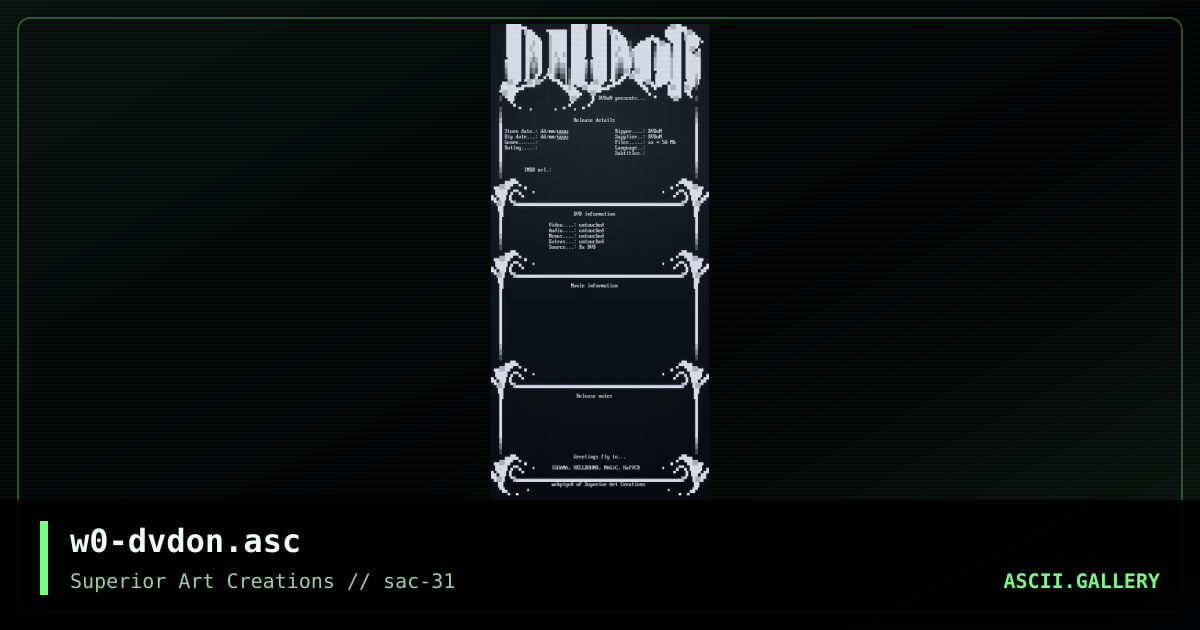 w0-dvdon.asc, by webpige0, 2004