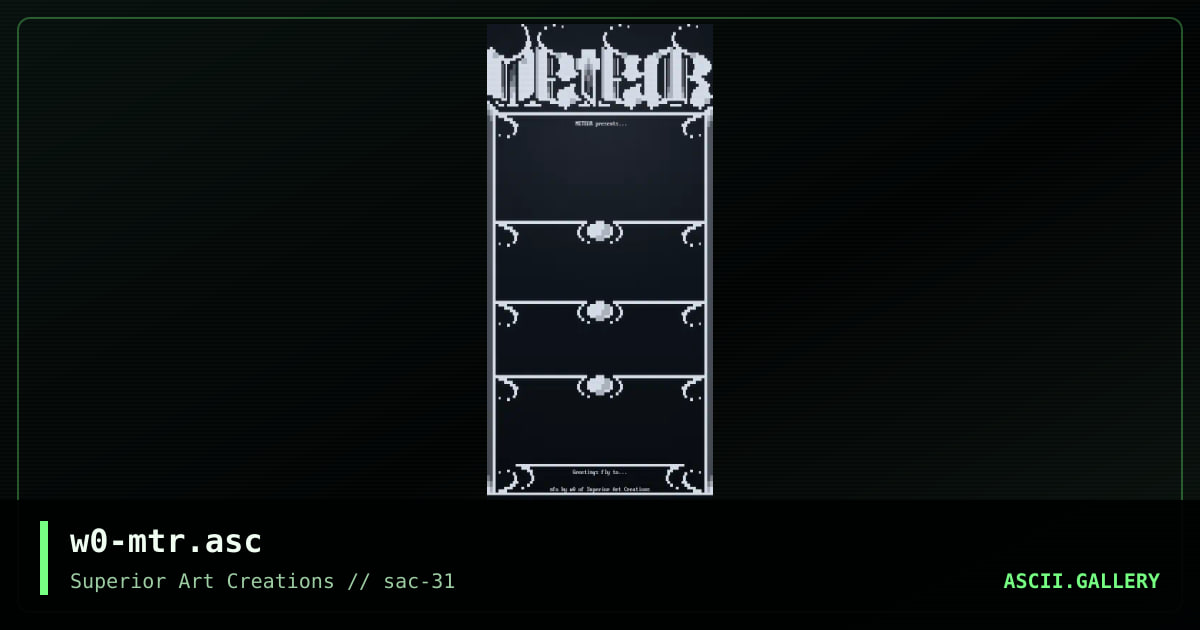 w0-mtr.asc, by webpige0, 2004