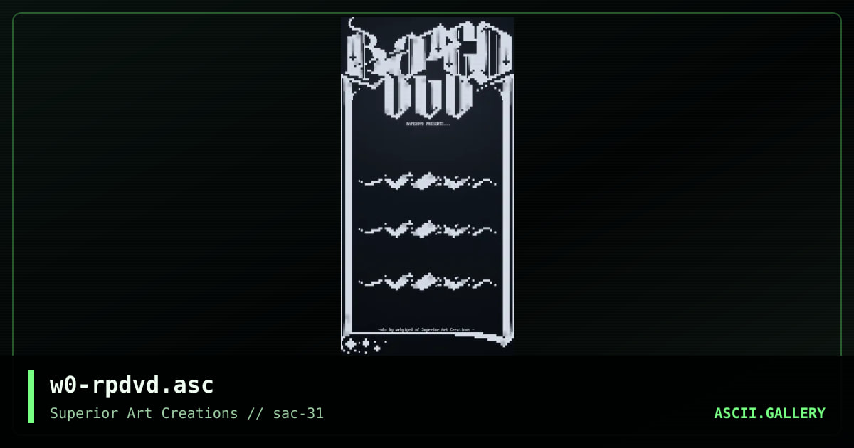 w0-rpdvd.asc, by webpige0, 2004