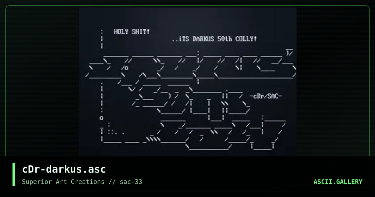 cDr-darkus.asc, by crusader, 2005