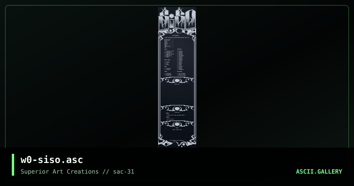 w0-siso.asc, by webpige0, 2004