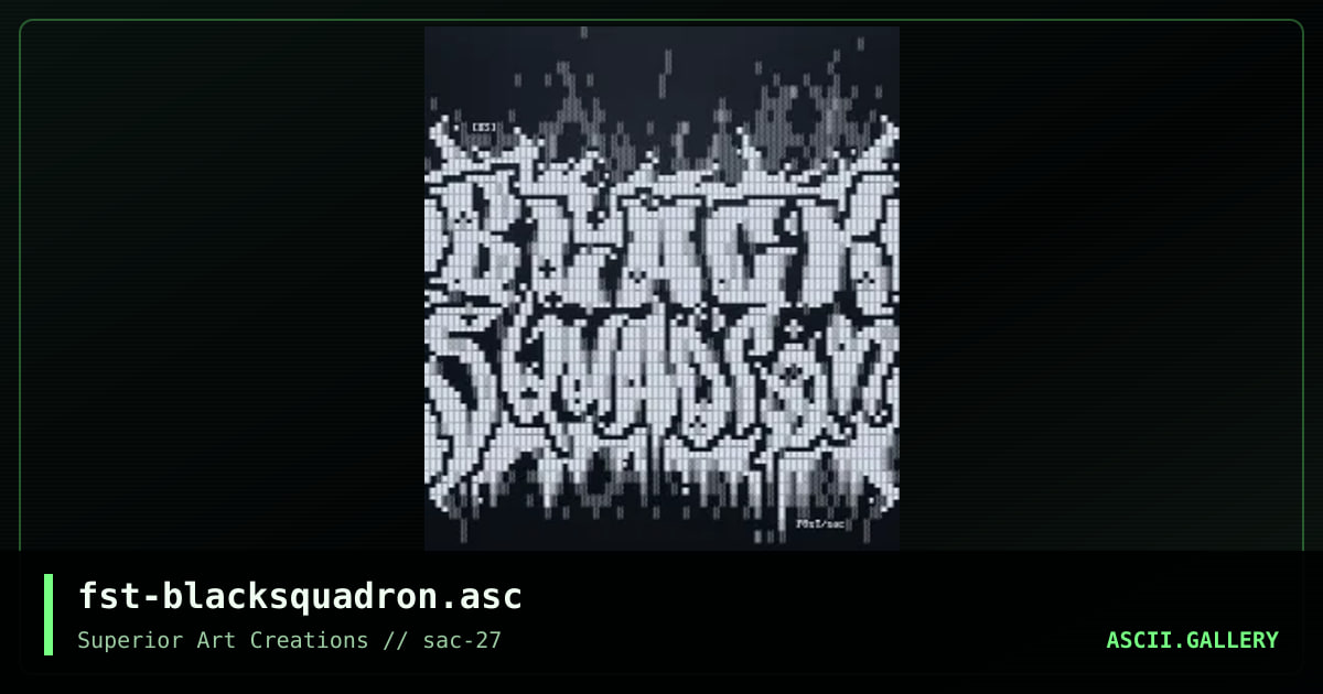 fst-blacksquadron.asc, by f0st, 2002