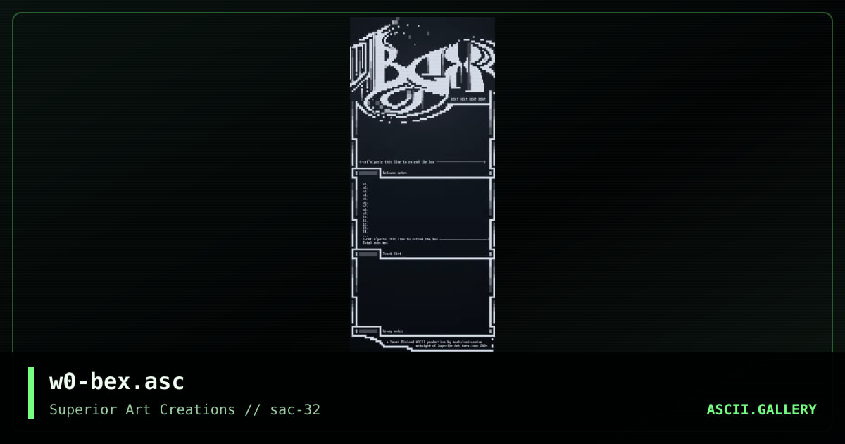 w0-bex.asc, by webpige0, 2005