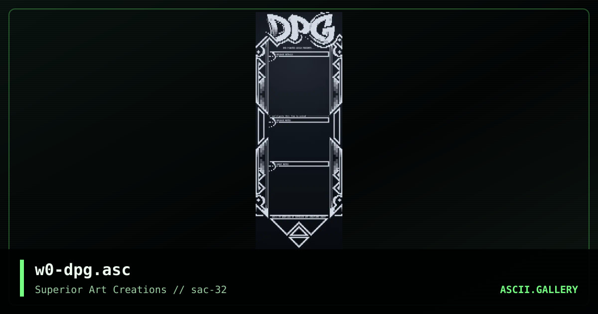 w0-dpg.asc, by webpige0, 2005