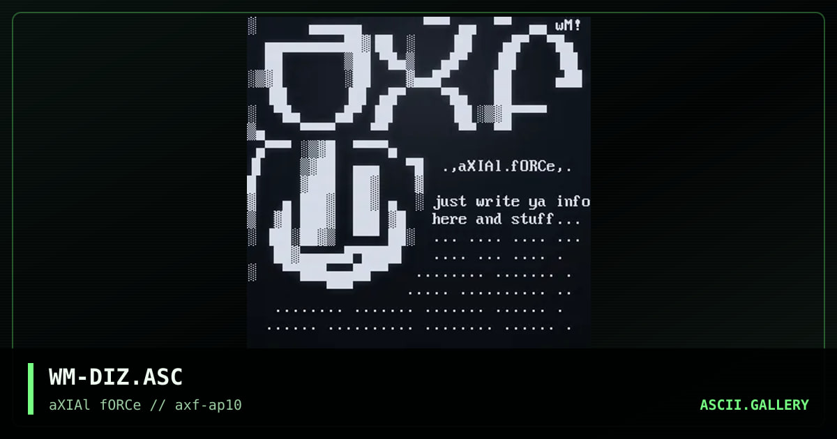 WM-DIZ.ASC, by wintamute, 1996