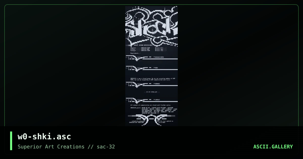 w0-shki.asc, by webpige0, 2005