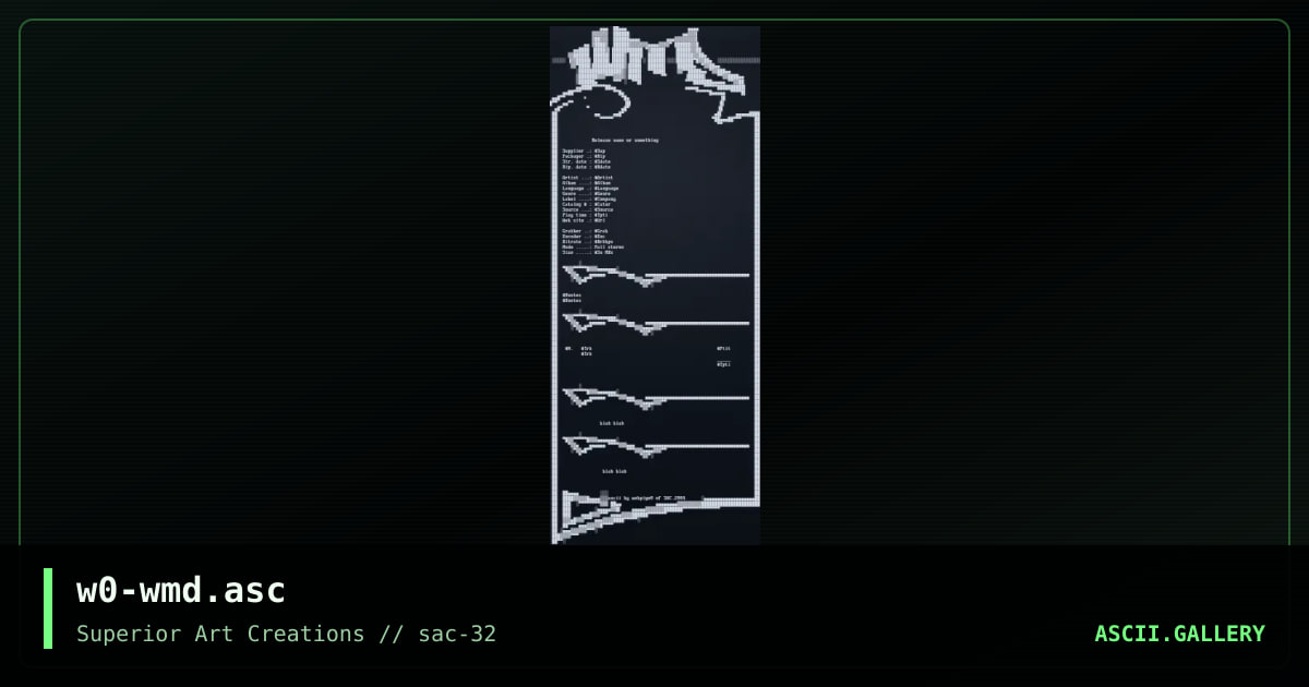 w0-wmd.asc, by webpige0, 2005