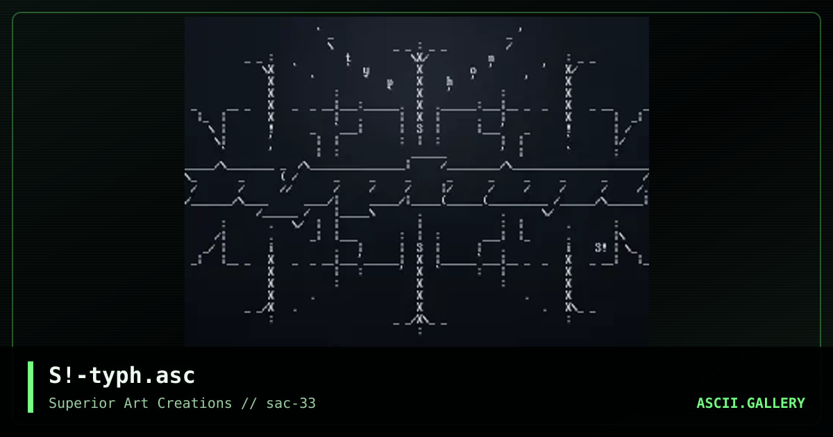 S!-typh.asc, by scour, 2005