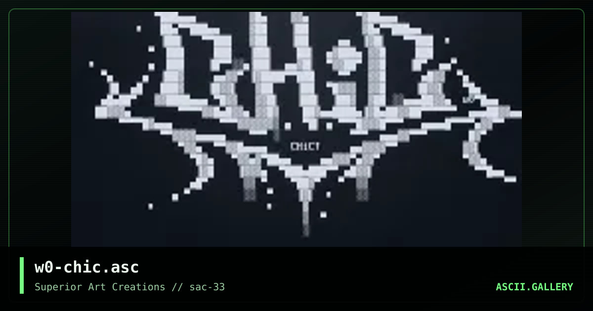 w0-chic.asc, by webpige0, 2005