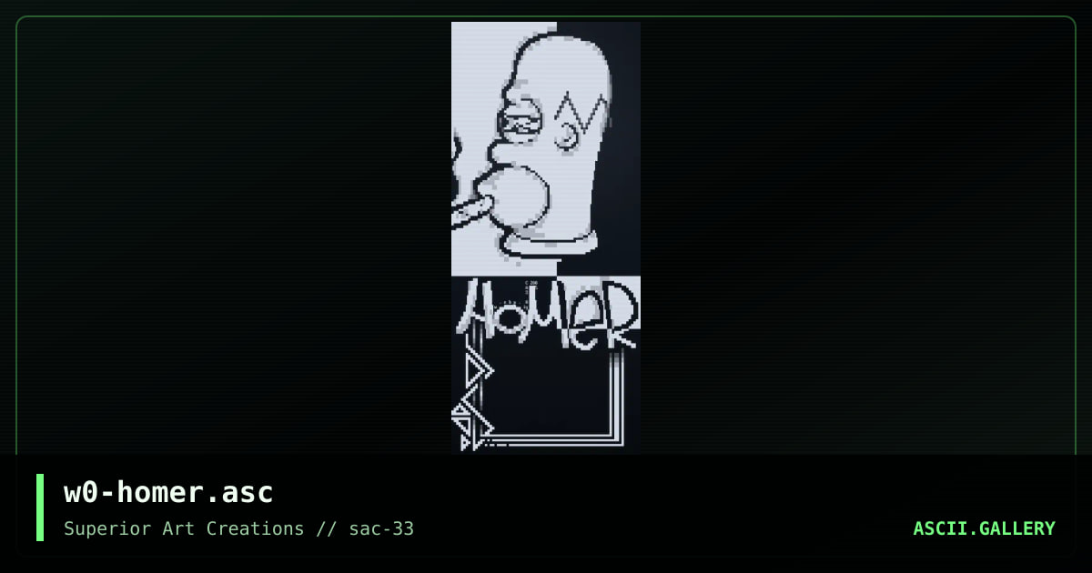 w0-homer.asc, by webpige0, 2005