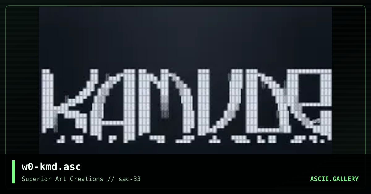 w0-kmd.asc, by webpige0, 2005