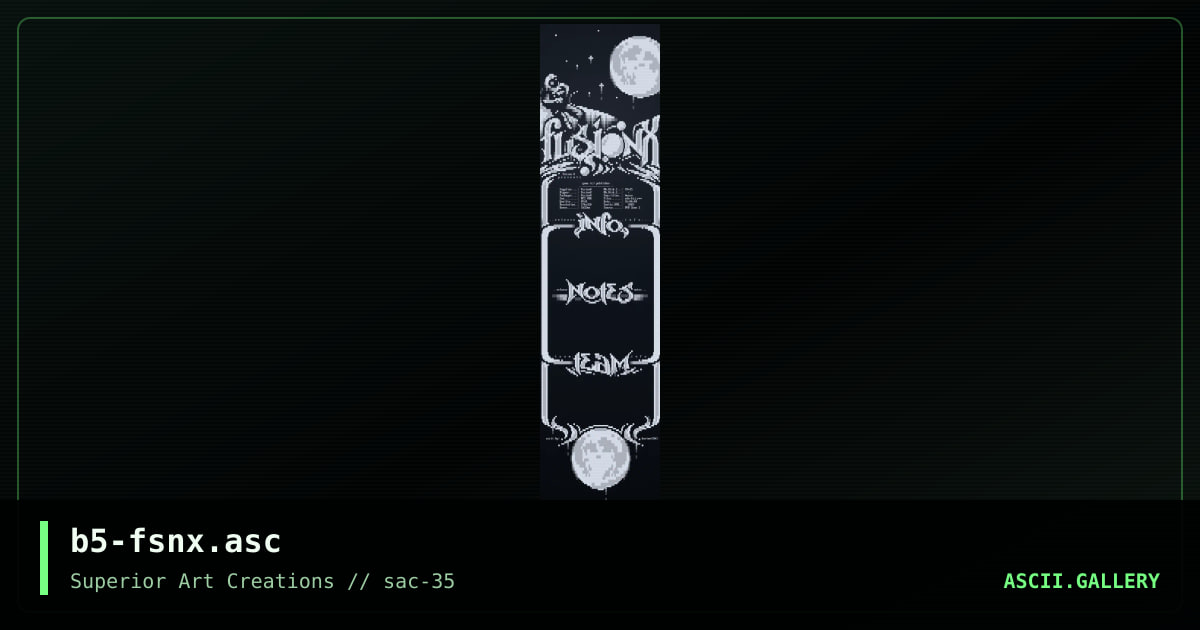 b5-fsnx.asc, by barium, 2007