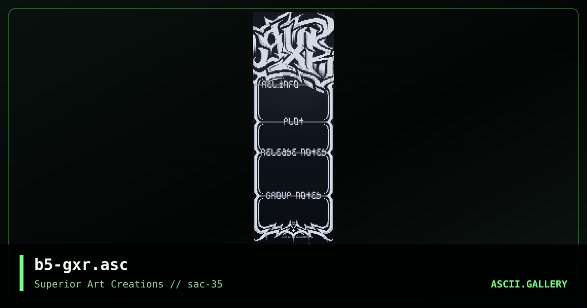 b5-gxr.asc, by barium, 2007