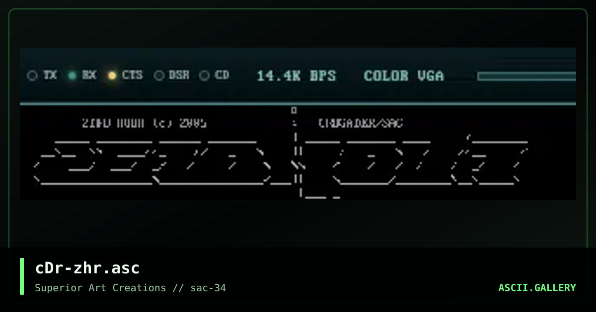 cDr-zhr.asc, by crusader, 2005