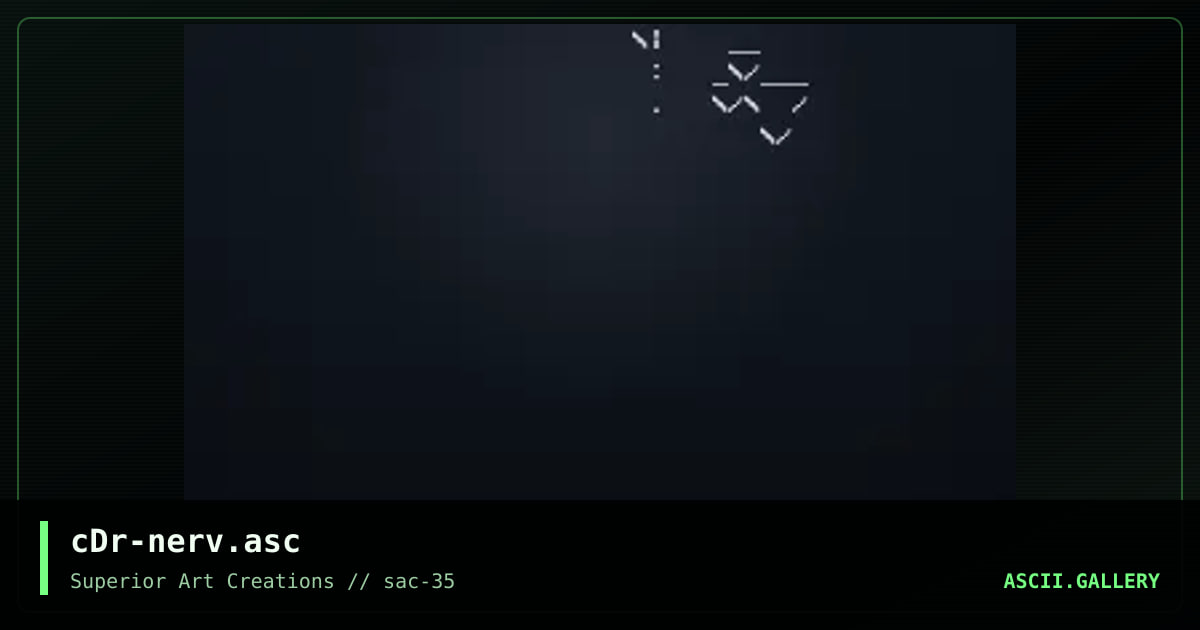 cDr-nerv.asc, by crusader, 2007