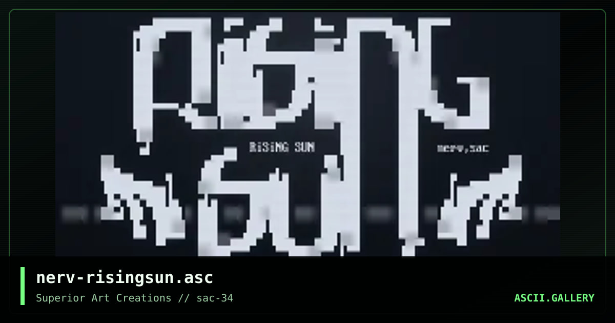 nerv-risingsun.asc, by nerv, 2005