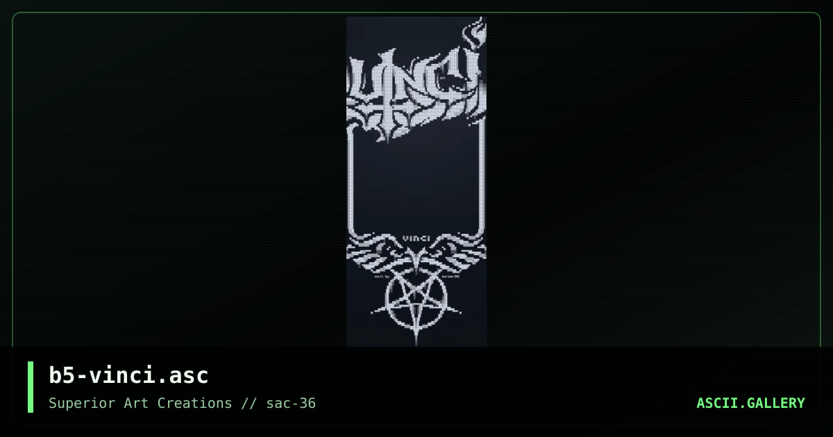 b5-vinci.asc, by barium, 2009