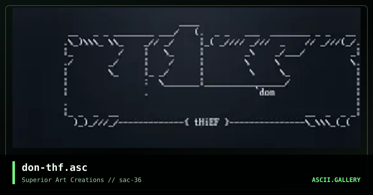 don-thf.asc, by don rapello, 2009
