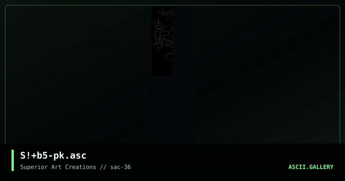 S!+b5-pk.asc, by barium, scour, 2009