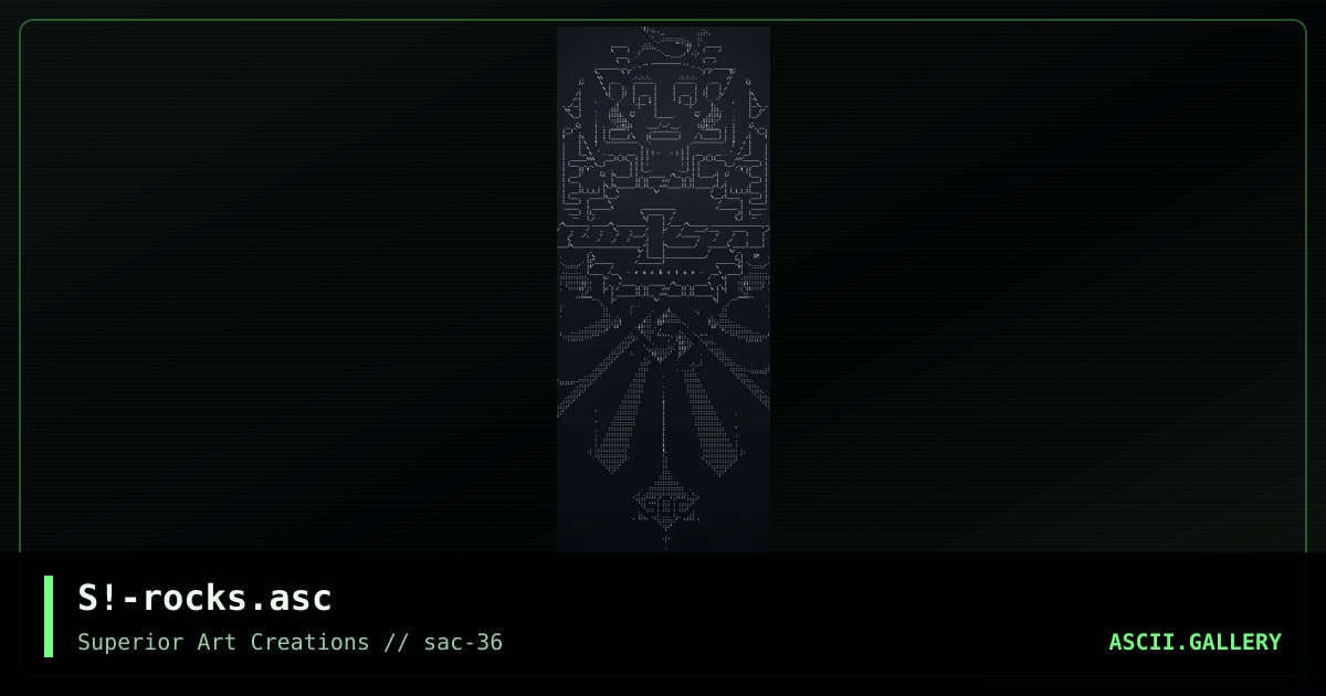 S!-rocks.asc, by scour, 2009