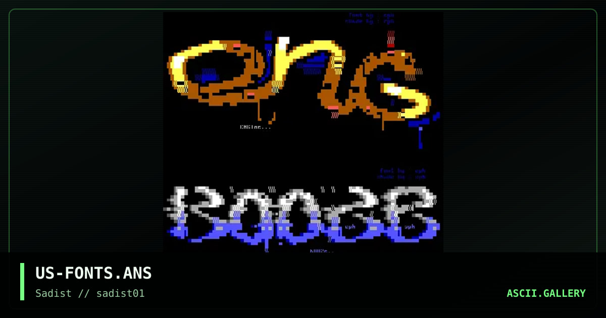 US-FONTS.ANS, by sephiroth, cyberpunch, 1998