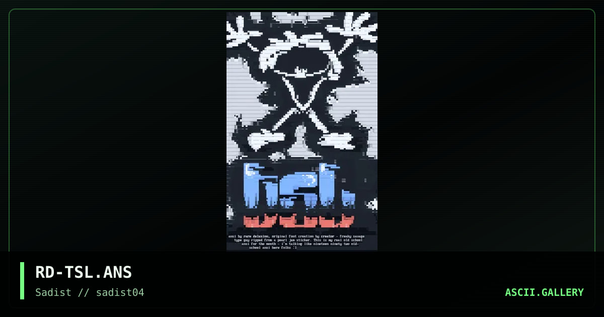 RD-TSL.ANS, by rare delusion, 1999