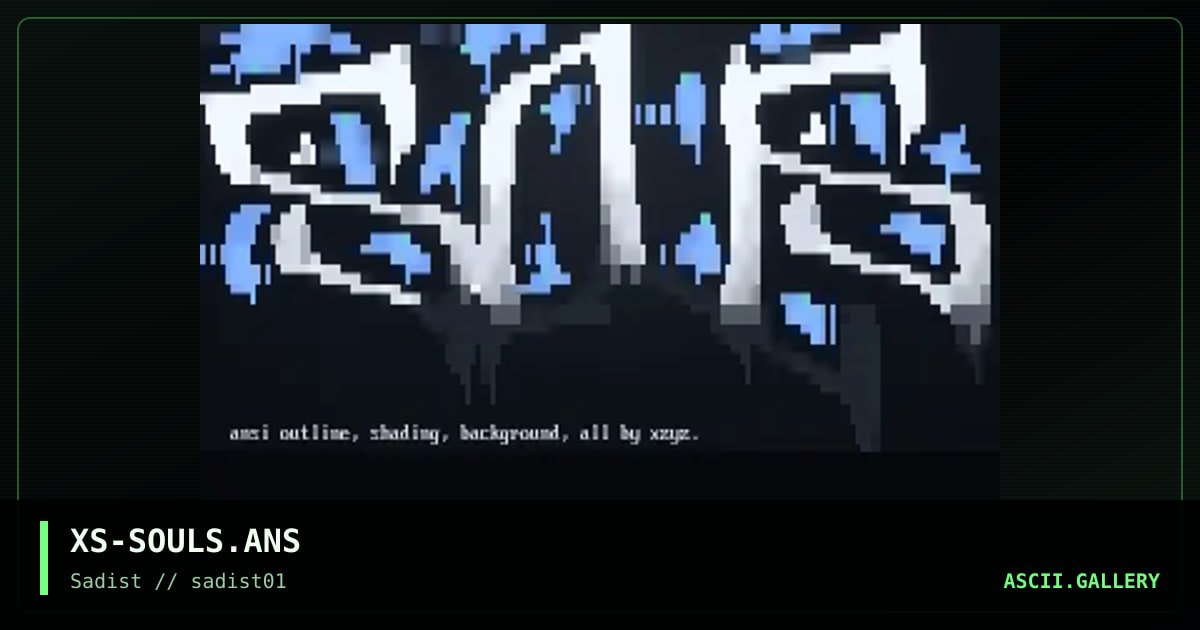 souls #3 info file, by xsys, 1998