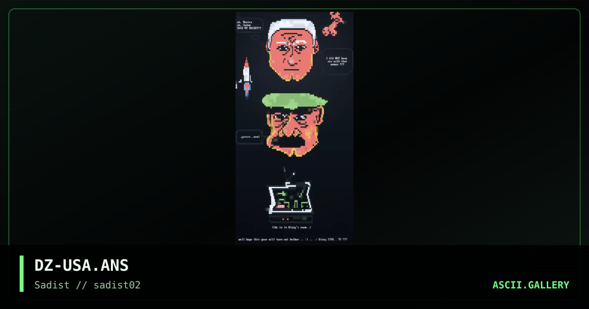 DZ-USA.ANS, by dizzy, 1999