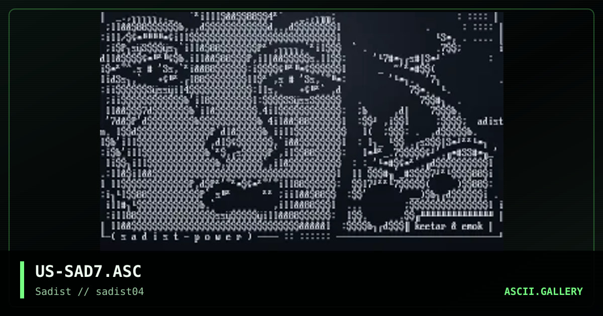 US-SAD7.ASC, by keetar, emok, 1999