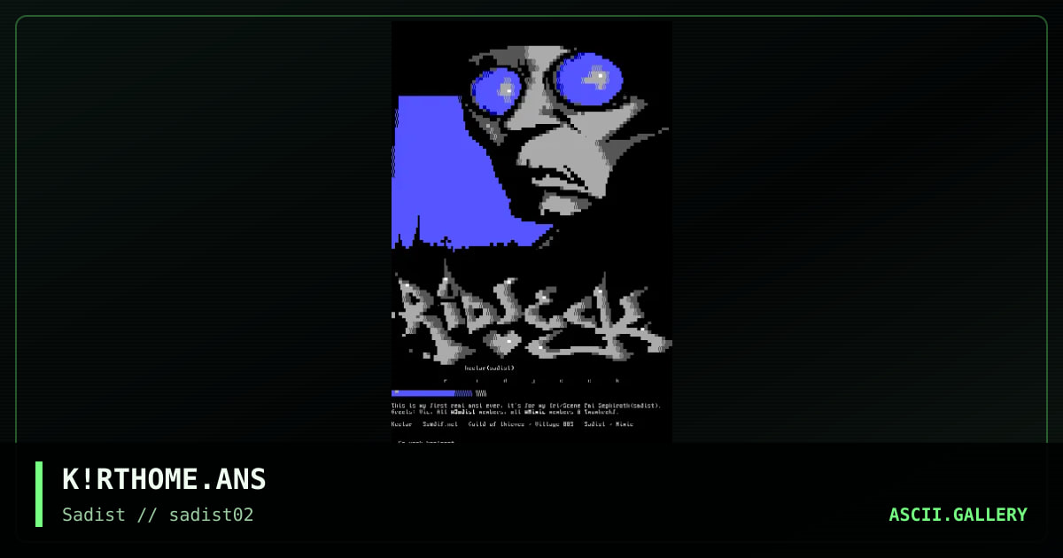 r i d j e c k   t h o m e, by keetar, 1999