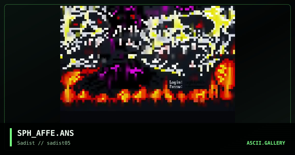 amphetamine, by sephiroth, 2005