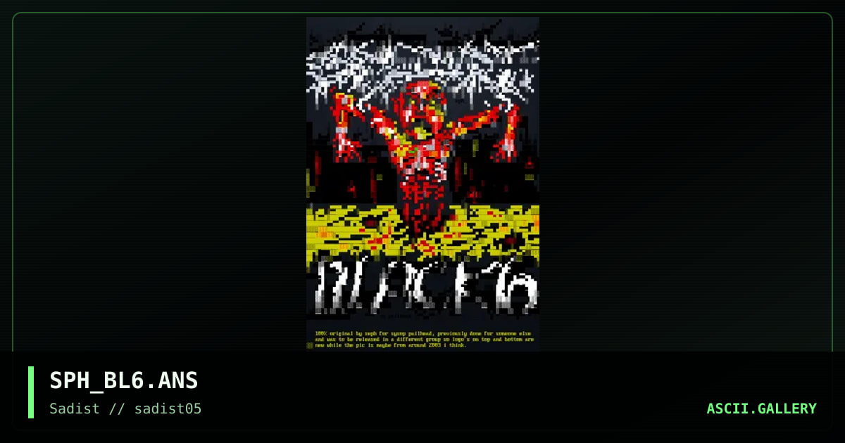 blacksix, by sephiroth, 2005