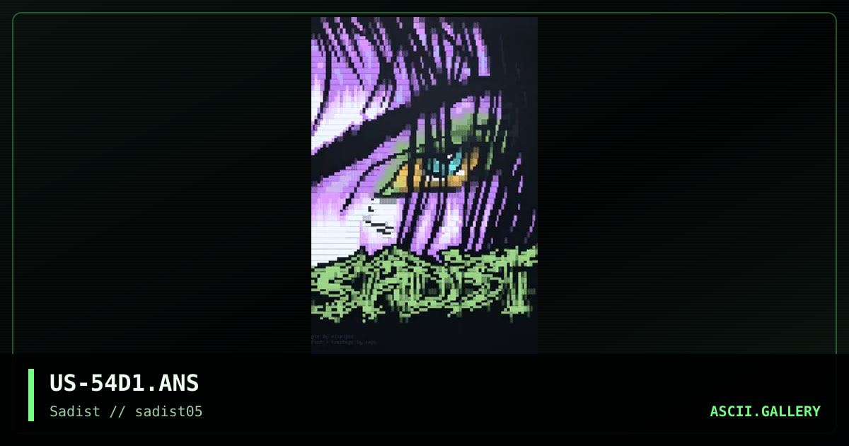 sadist, by mixelpic, sephiroth, 2005