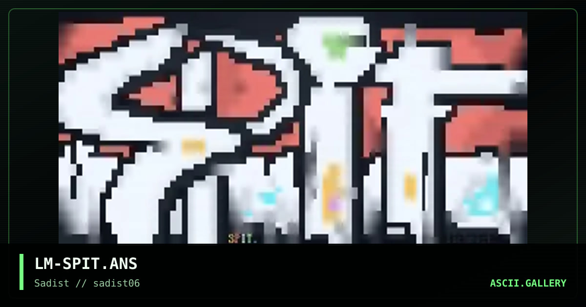 LM-SPIT.ANS, by lichmist, 2007