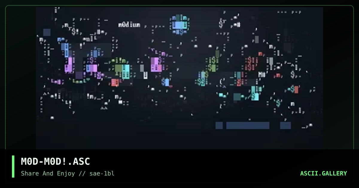 M0D-M0D!.ASC, by m0dium, 2000