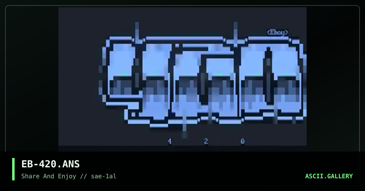 EB-420.ANS, by eboy, 2000