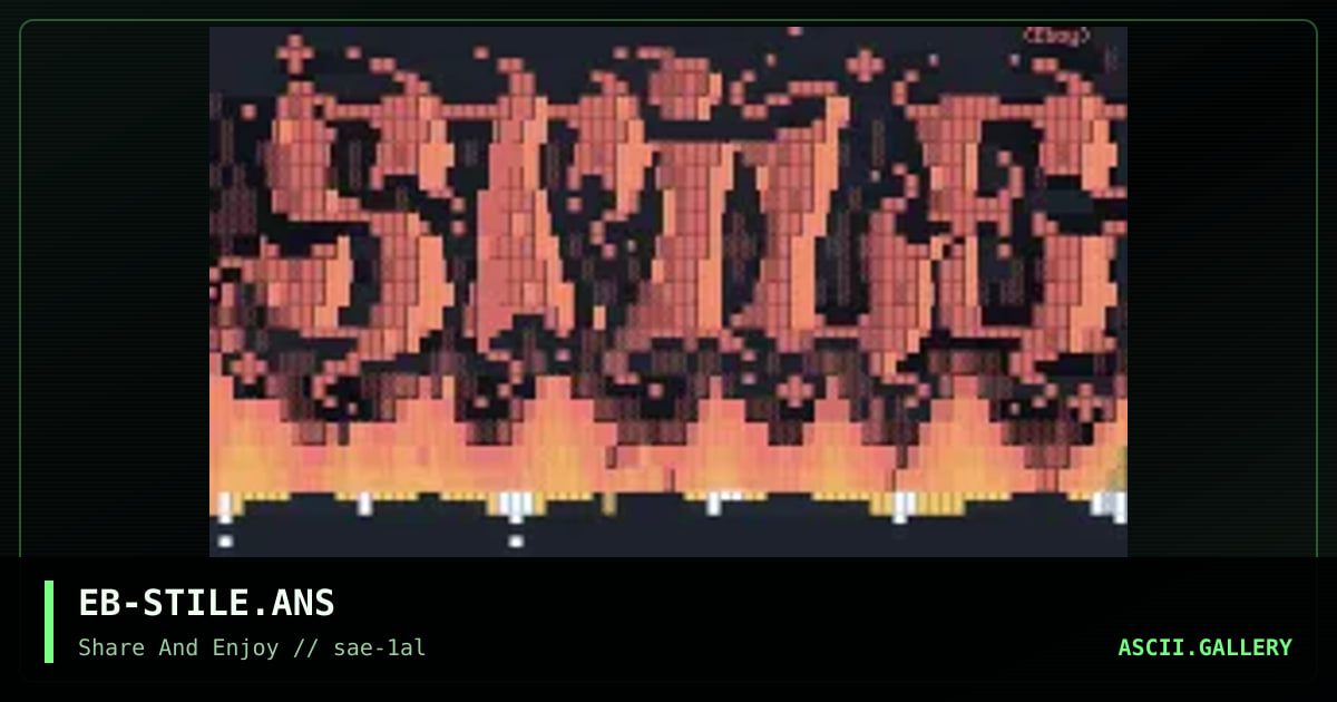 EB-STILE.ANS, by eboy, 2000