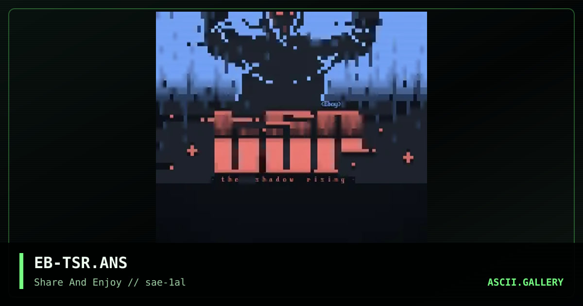 EB-TSR.ANS, by eboy, 2000