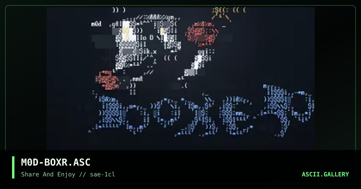 M0D-BOXR.ASC, by m0dium, 2000