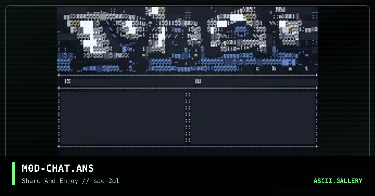M0D-CHAT.ANS, by m0dium, 2000