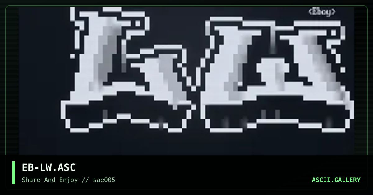 EB-LW.ASC, by eboy, 2001