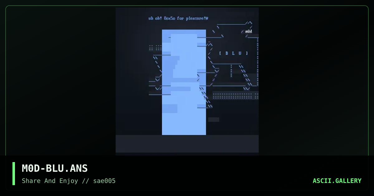 M0D-BLU.ANS, by m0dium, 2001