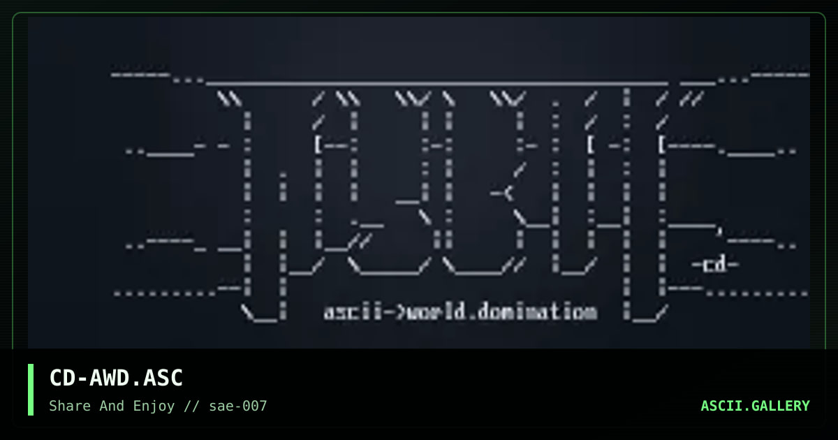 CD-AWD.ASC, by cd_, 2001