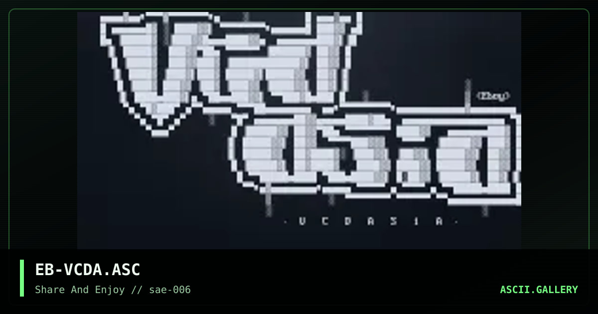 EB-VCDA.ASC, by eboy, 2001