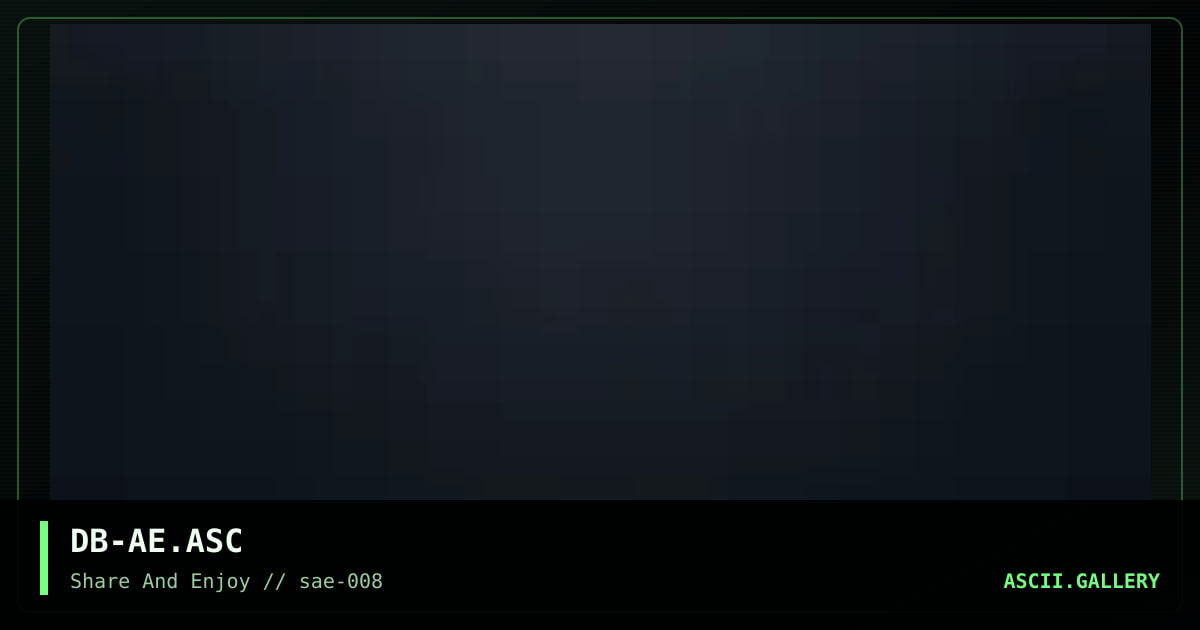 DB-AE.ASC, by doblon, 2001