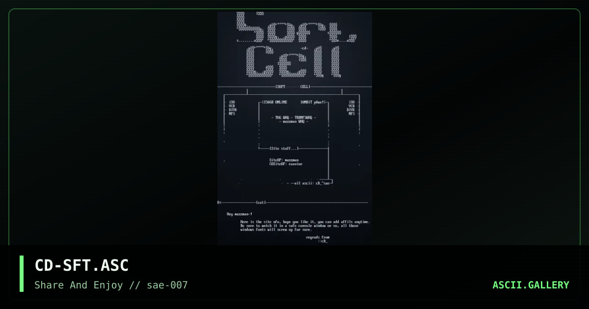CD-SFT.ASC, by cd_, 2001