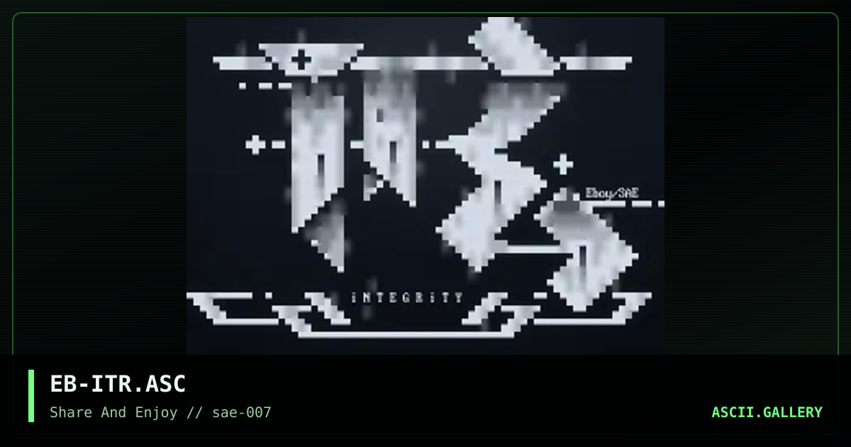 EB-ITR.ASC, by eboy, 2001
